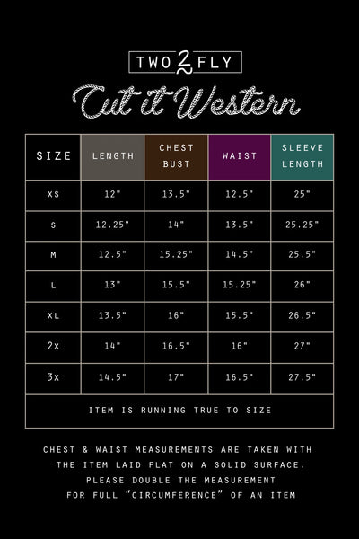 Cut It Western Top