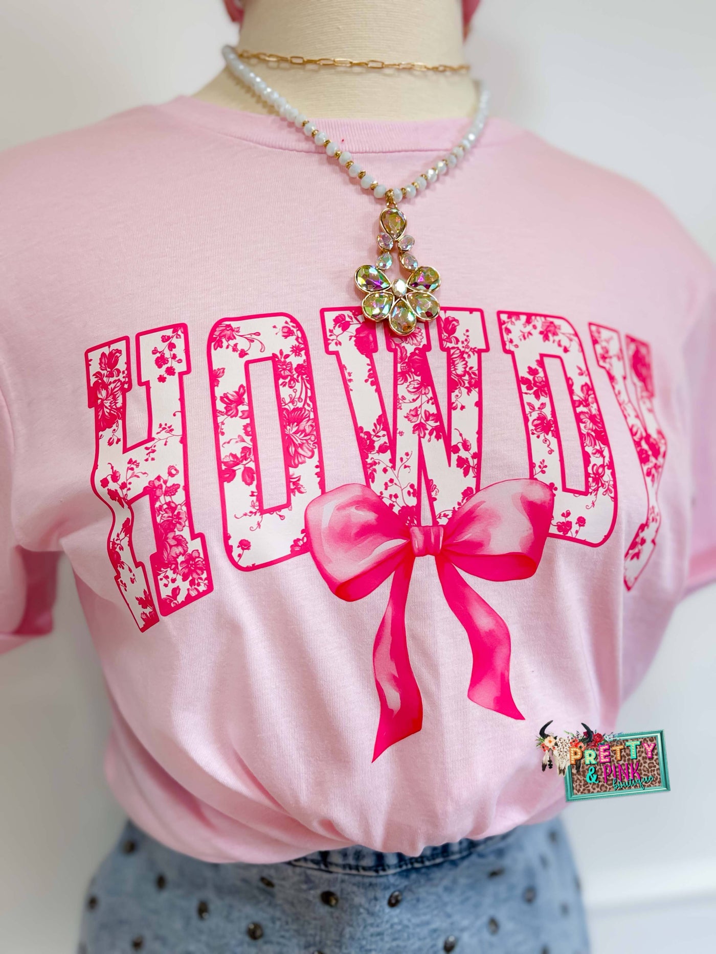 Pink Howdy Tee