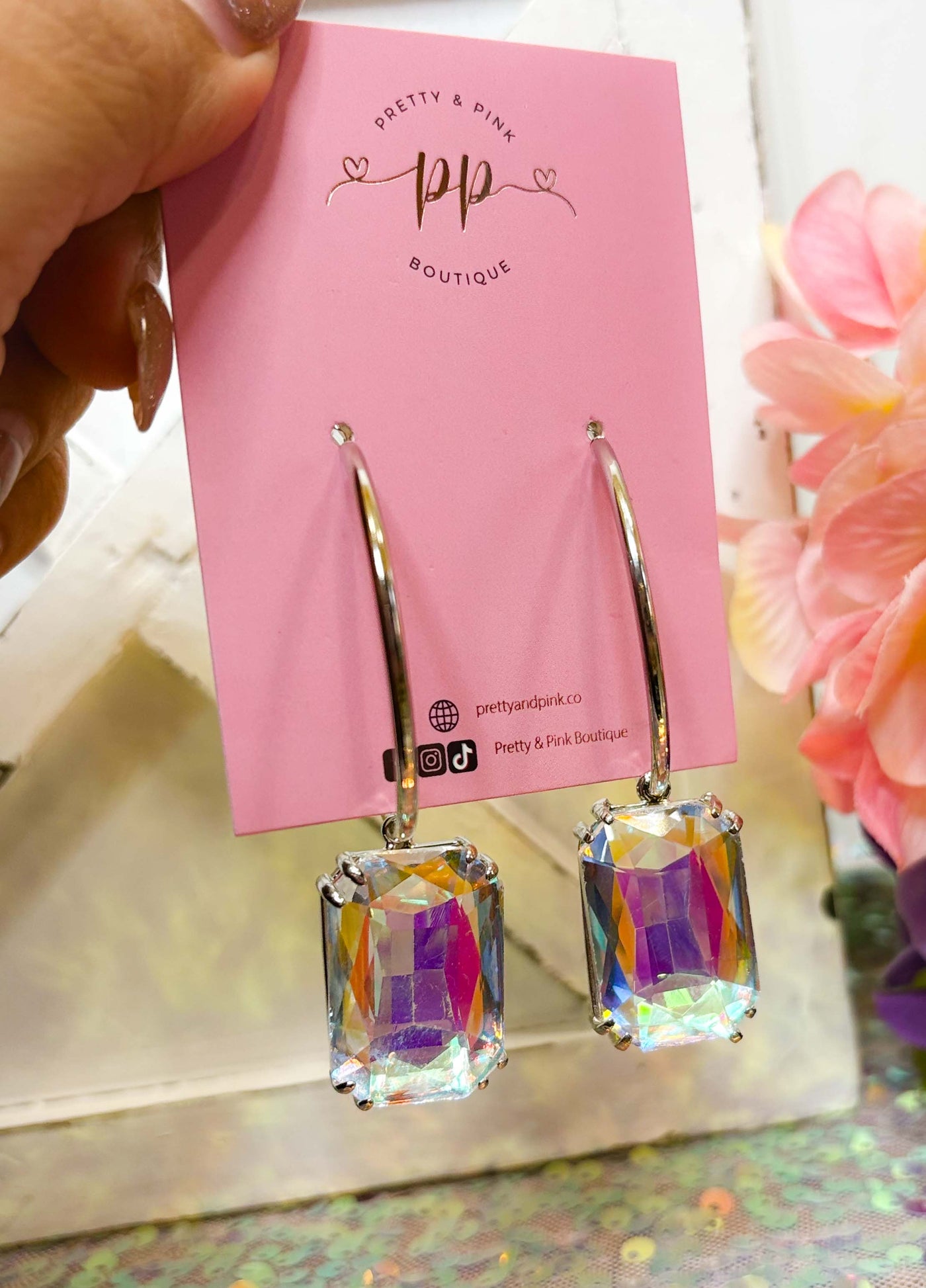 Fall in Luv Earrings