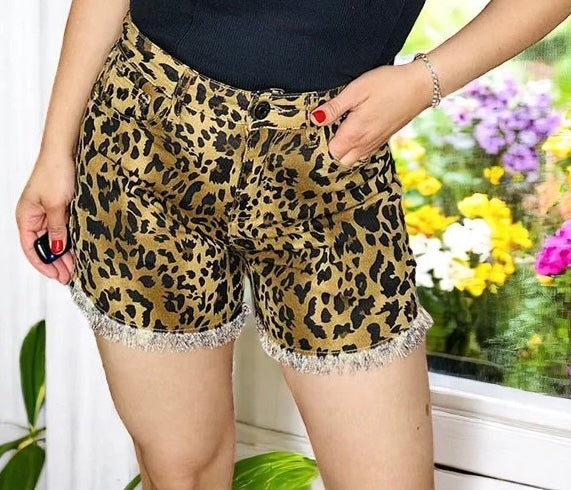 Daydream Leopard Shorts