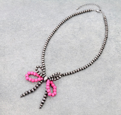 Cowgirl Bow Necklace