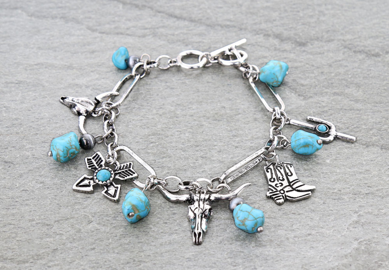 Wild West Charm Bracelet