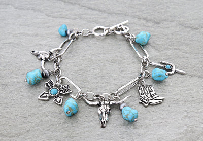 Wild West Charm Bracelet