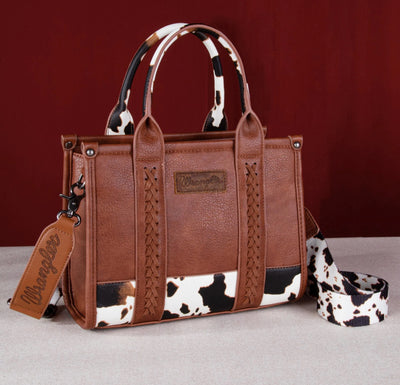 Cowprint Wrangler Bag