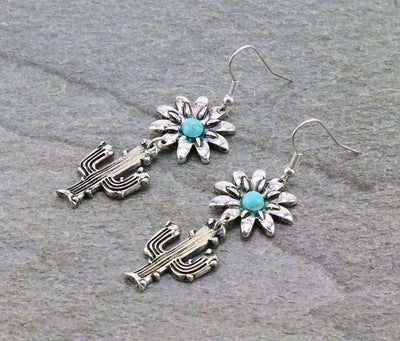 Prickly Cactus Earrings