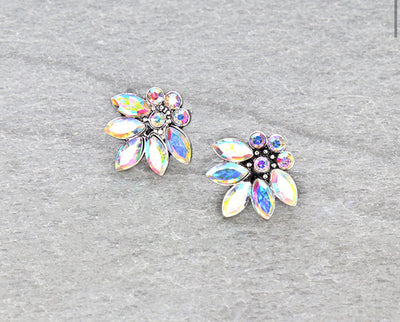 Paris Bling Stud Earrings