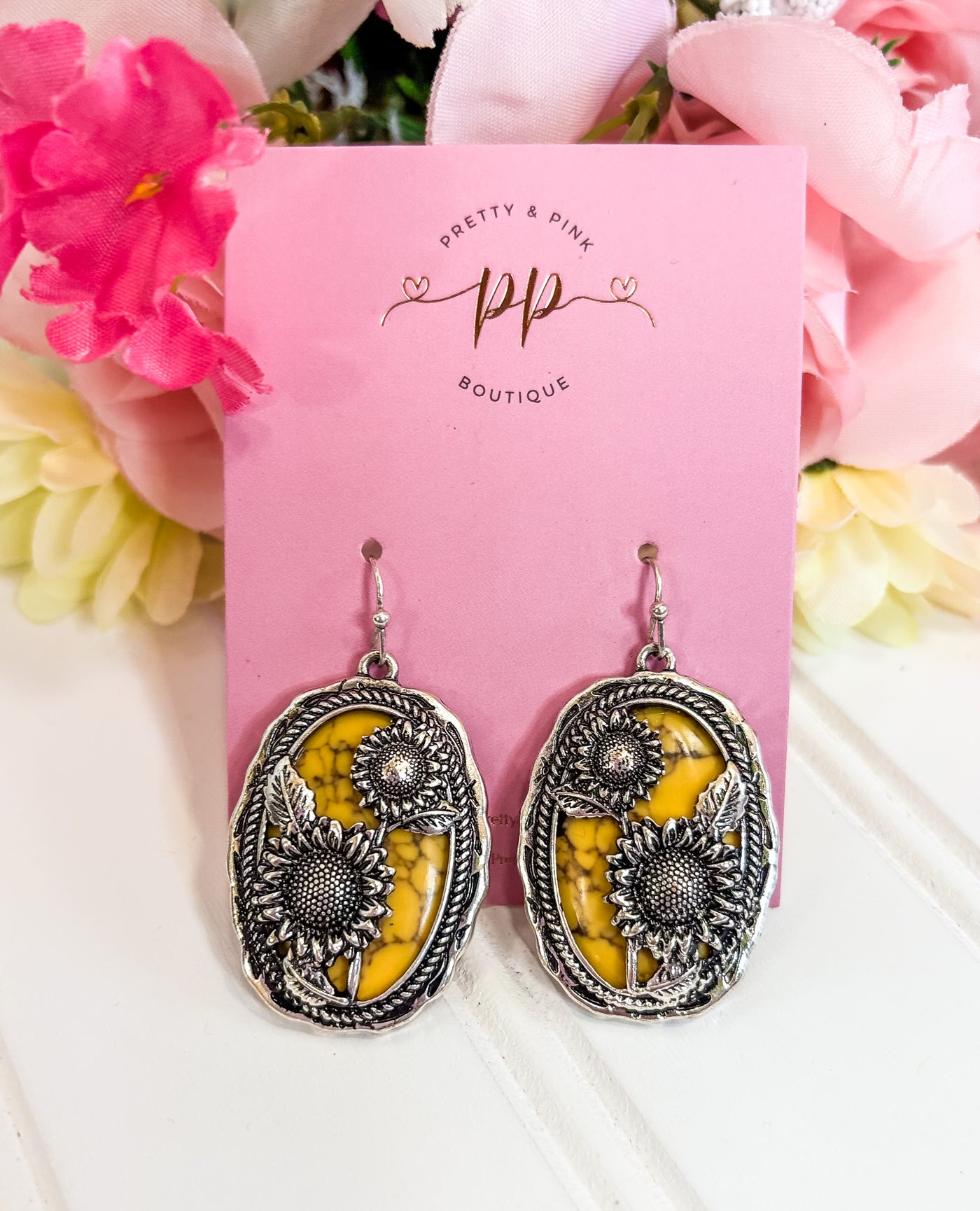 Sunflower Earrings