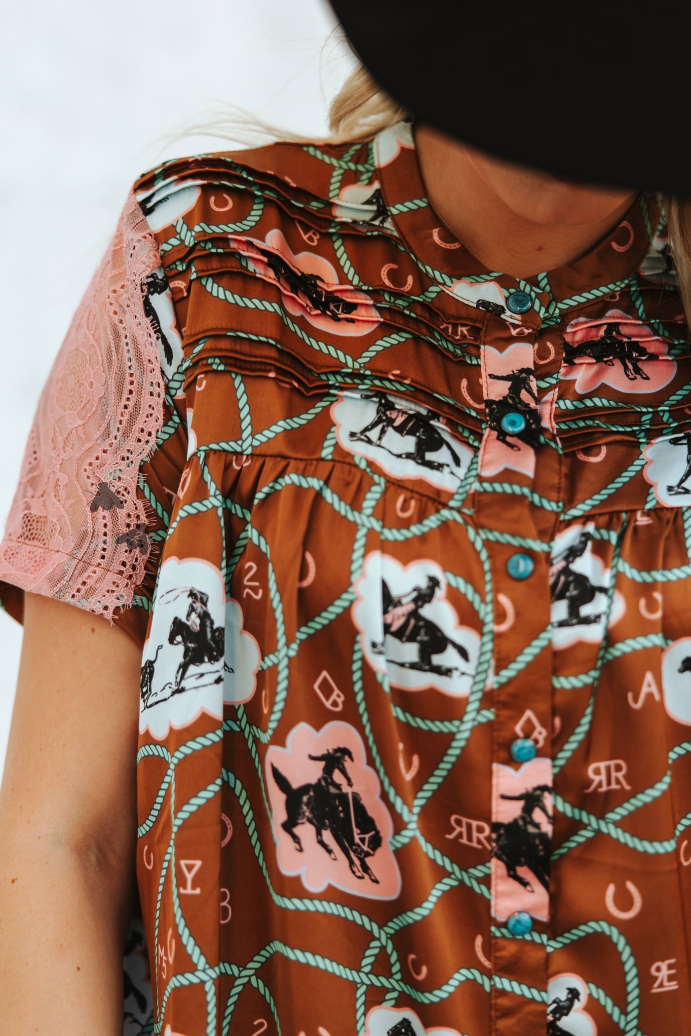 Blushin Bronco Dress