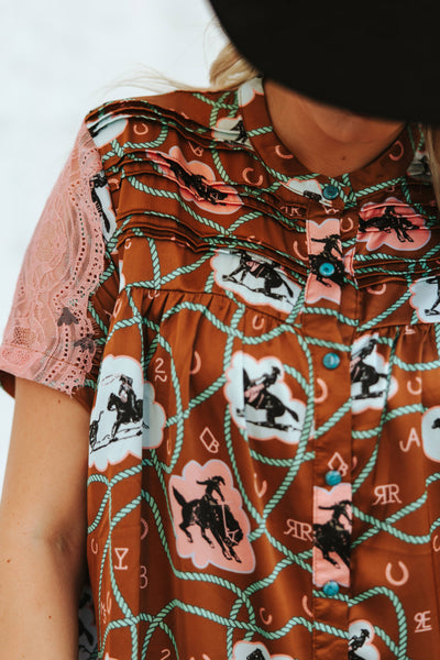 Blushin Bronco Dress