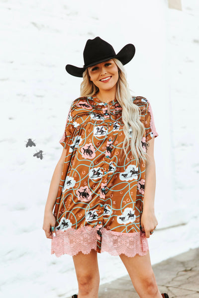 Blushin Bronco Dress