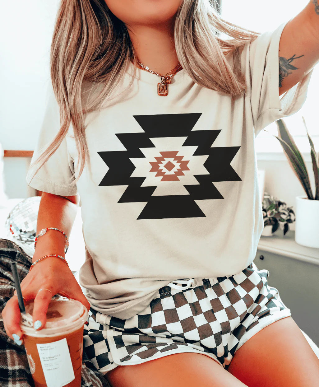 Southwestern Aztec Tee