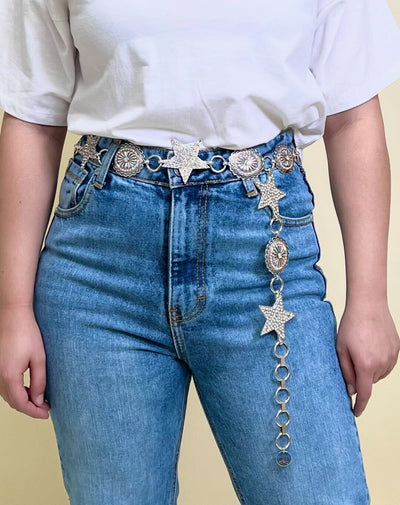 Stars Concho Belt
