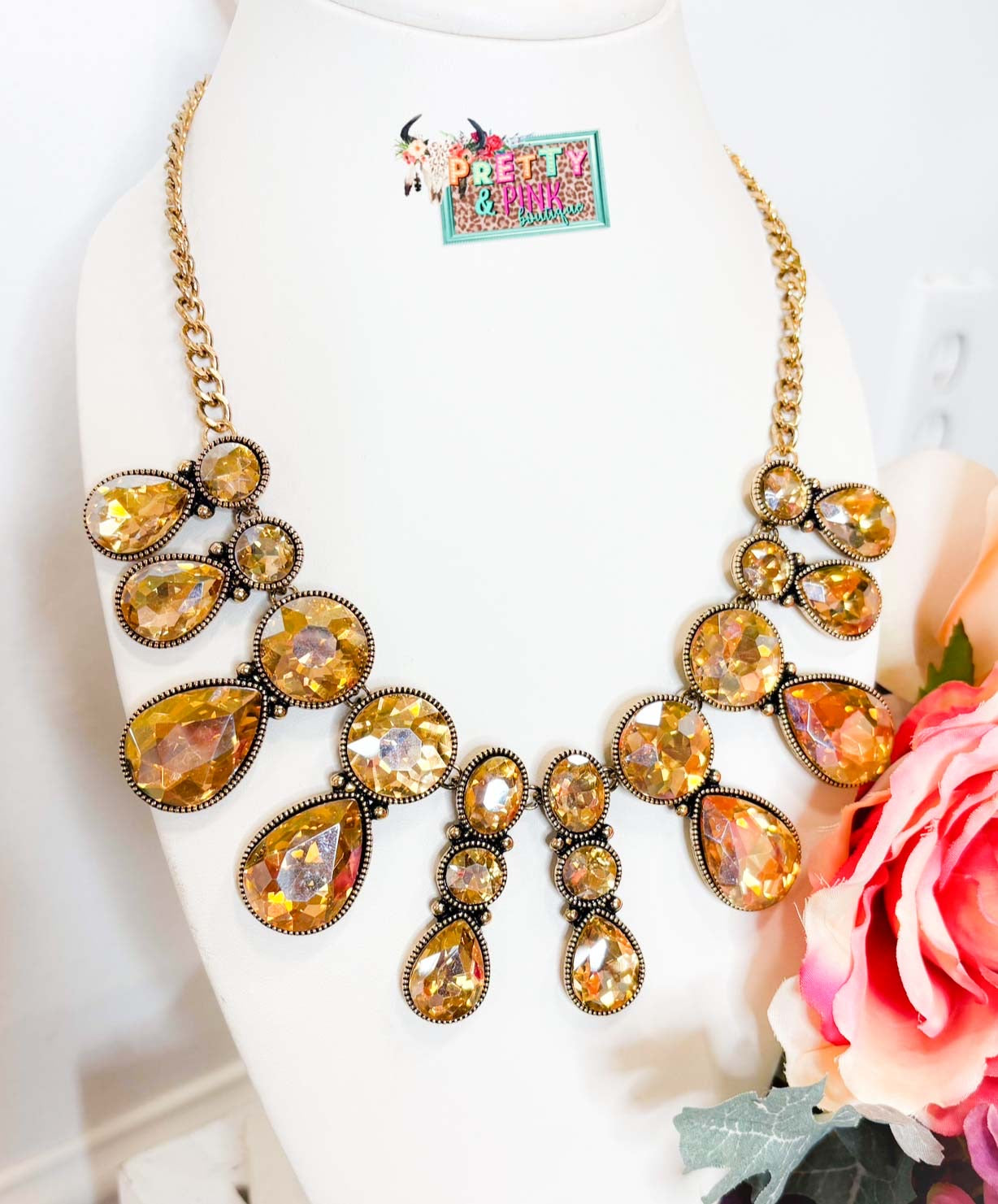 Gold Glam Necklace