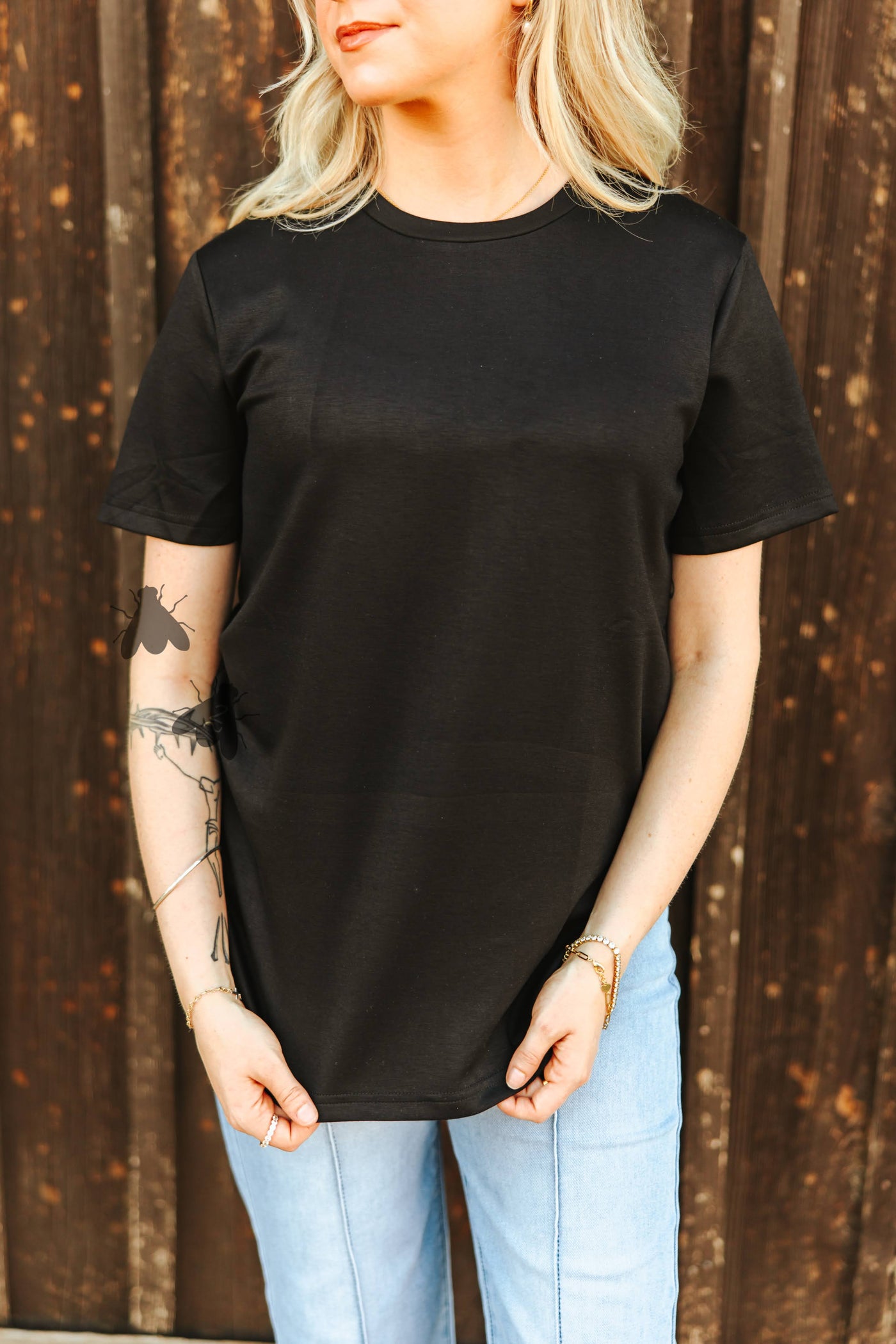 Wild West Way Top- Midnight