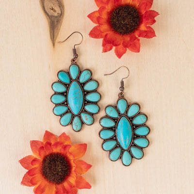 Frida Turquoise Earrings