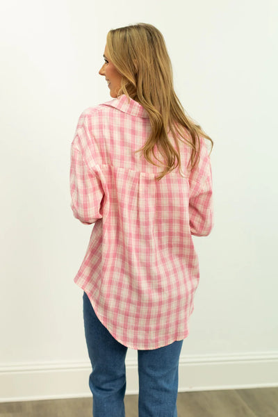 Rhonda Rose Button Up