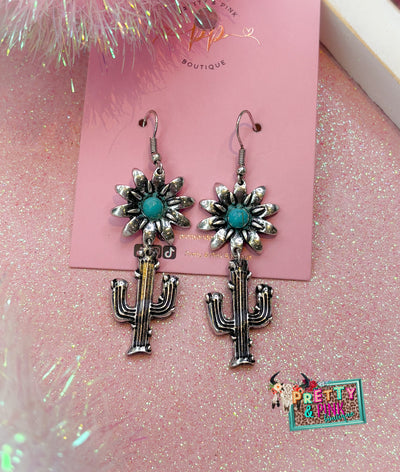 Prickly Cactus Earrings