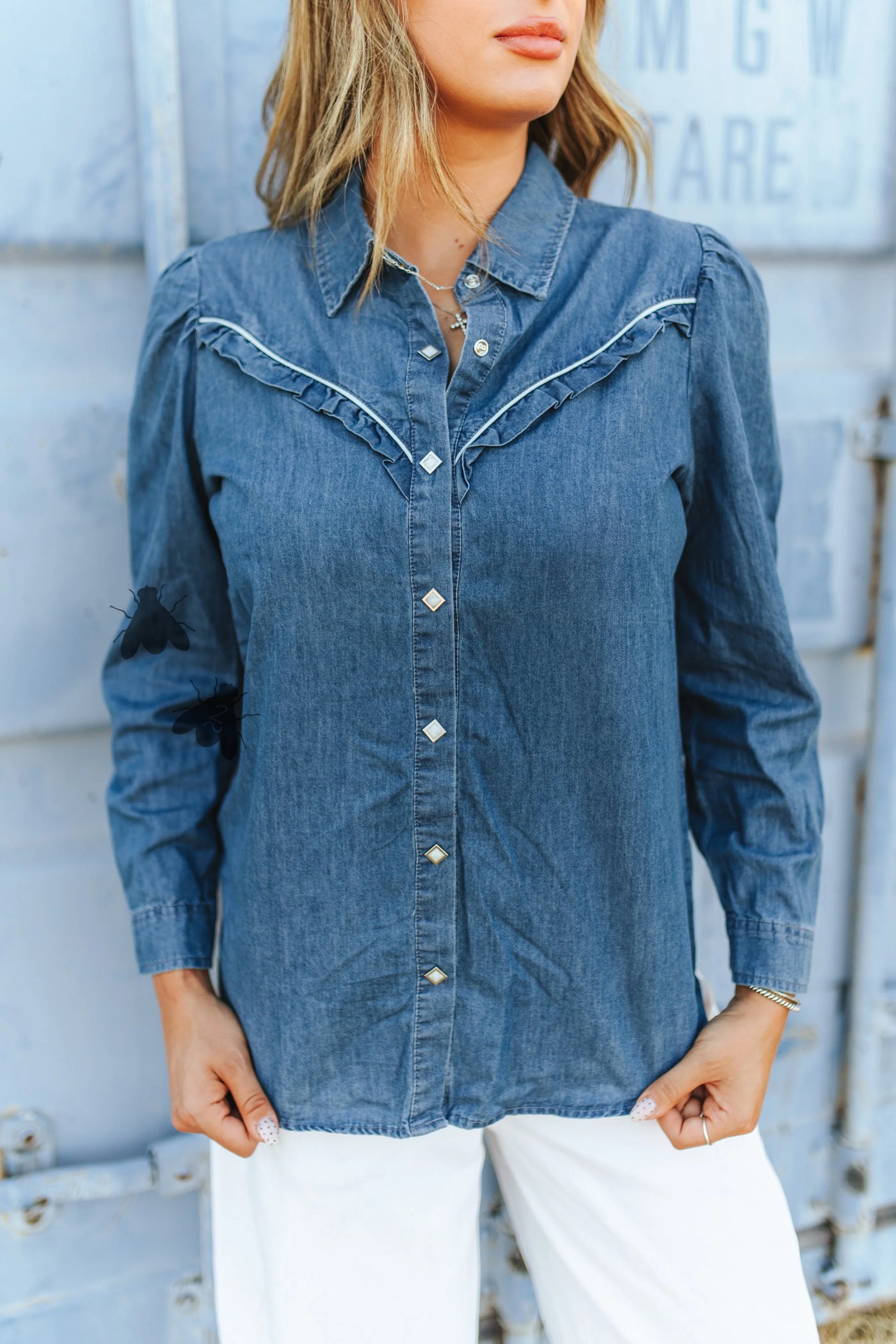 Rowan Ruffle Top