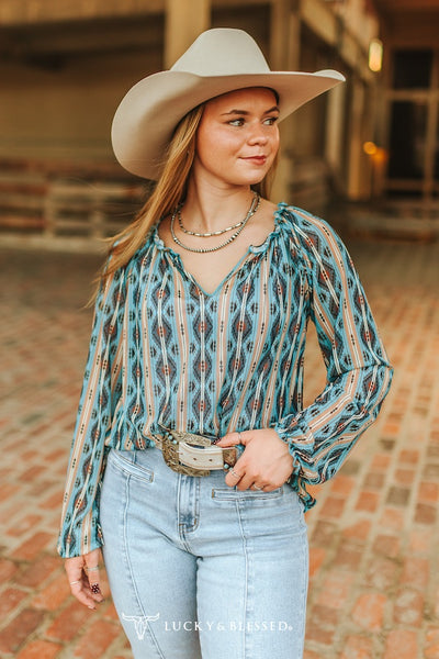 Betty Black Jade Top