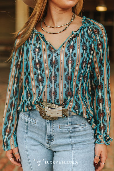 Betty Black Jade Top