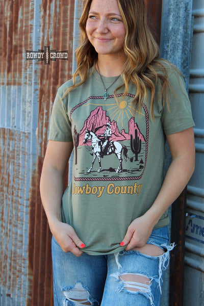Cowboy Country Tee🩷