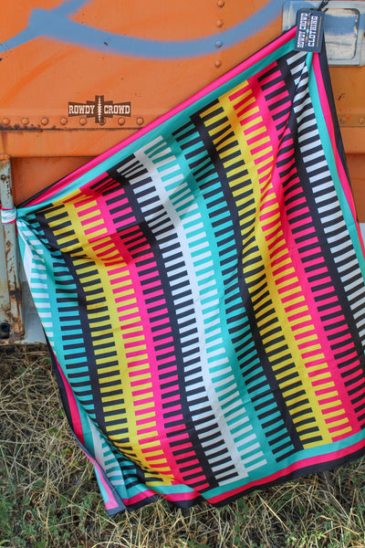 Sassy Serape Wild Rag/ Scarf🩷