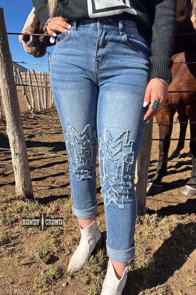 Annie Aztec Jeans🩷