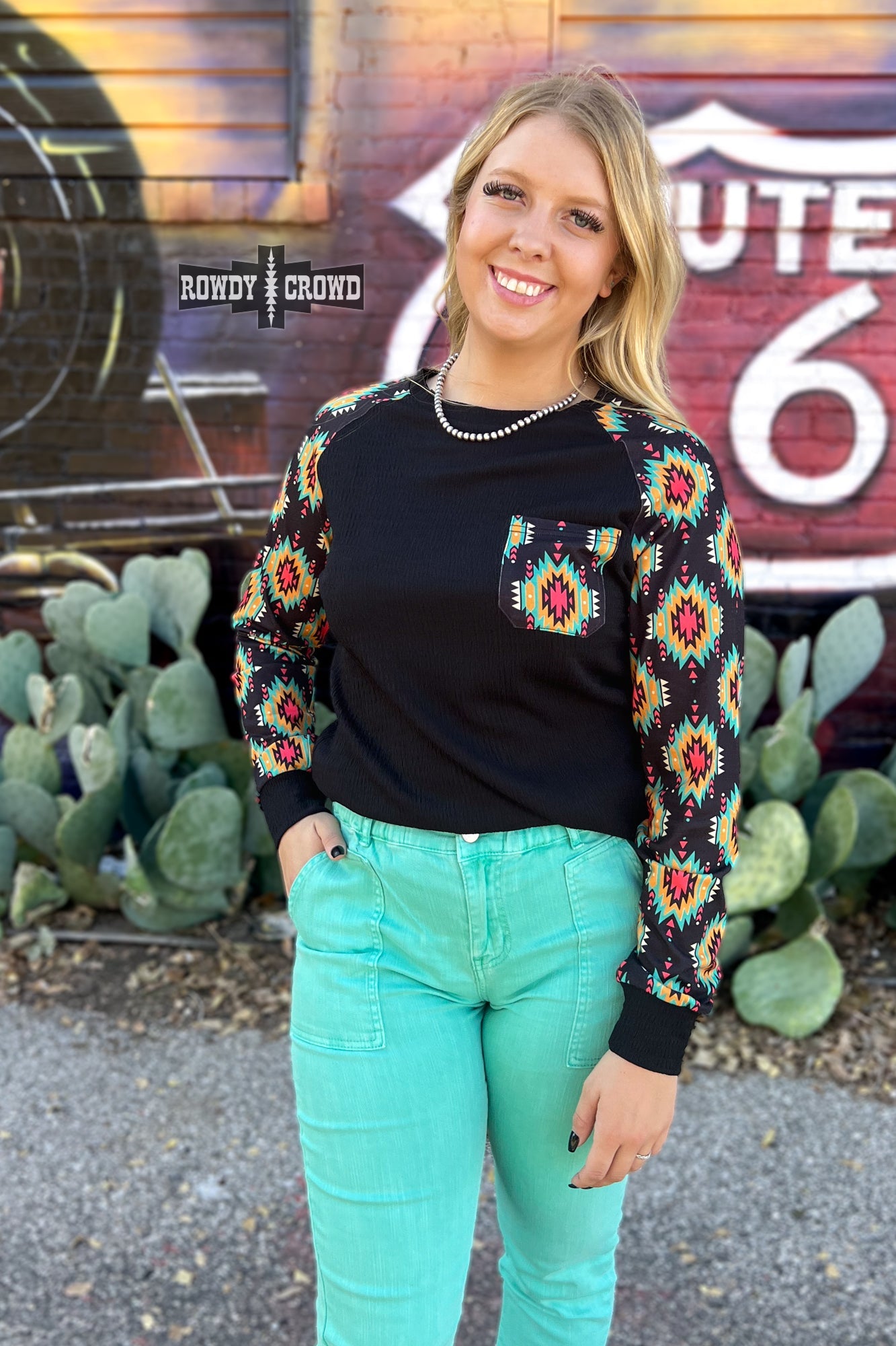 Wild Aztec Long Sleeve💖