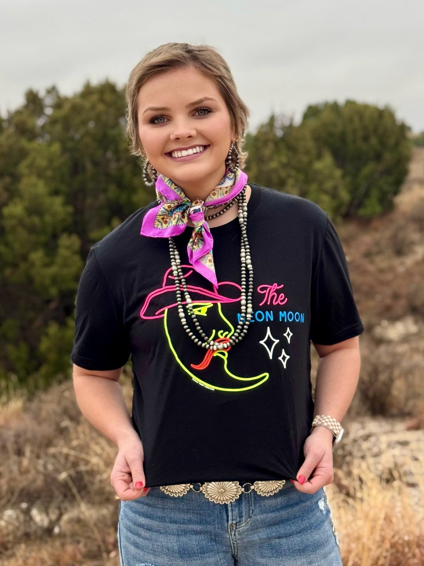 Neon Moon Tee & Sweatshirt💖