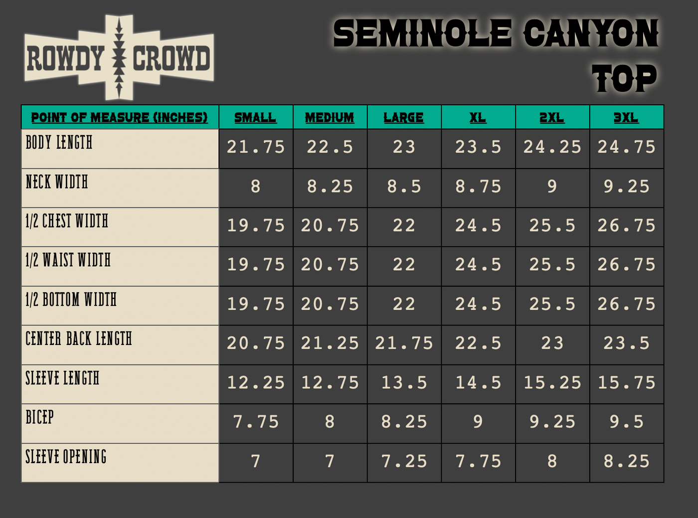 Seminole Canyon Top🩷