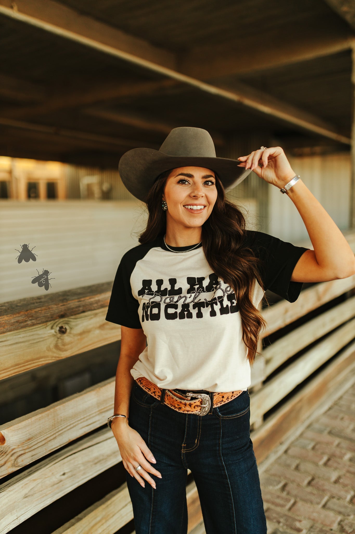 All Hat Cowboy Tee🩷