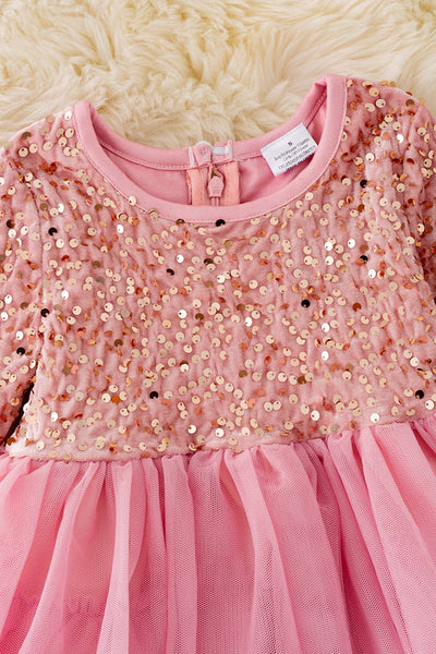 Pretty In Pink Girls Dress