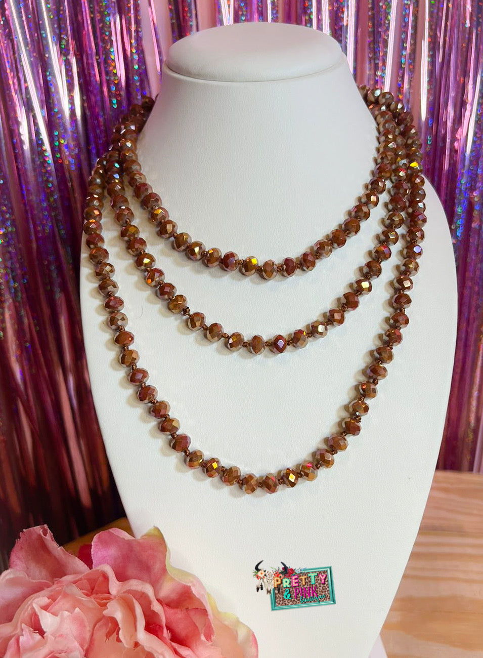 Rose Beads Necklace