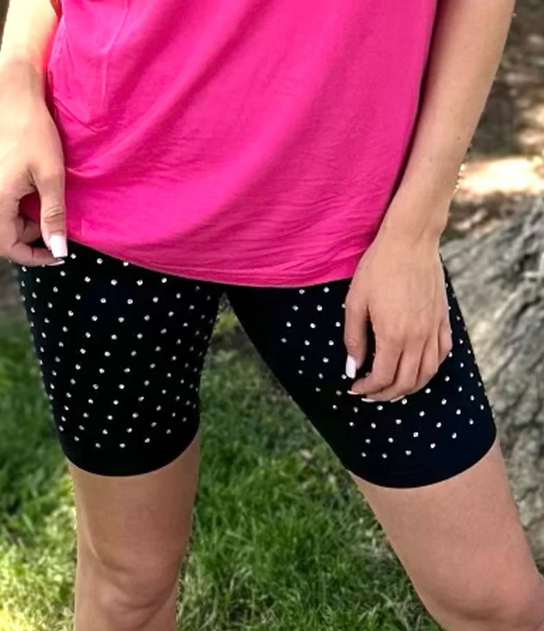 Rainy Night Biker Shorts