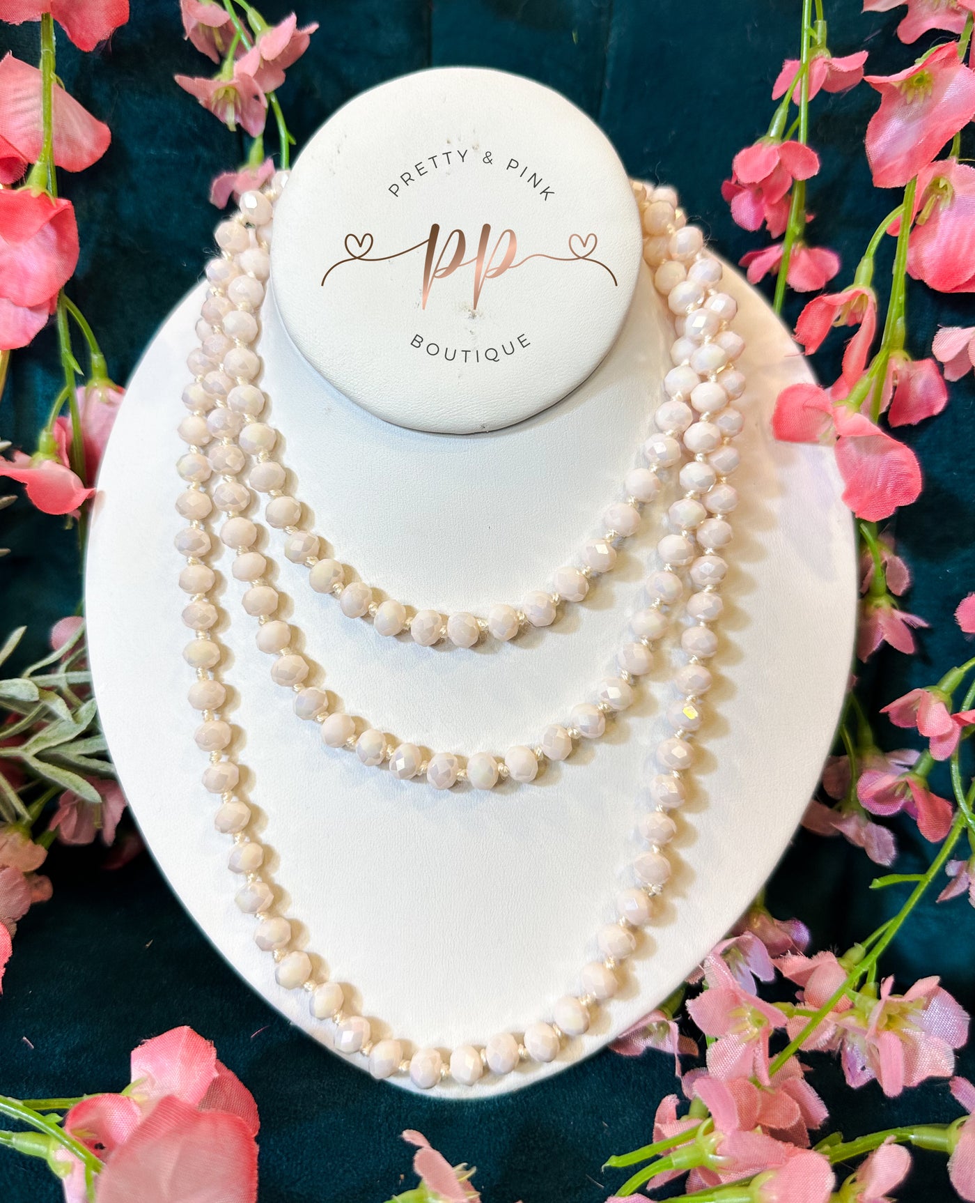 Ivory Endless Beads Necklace
